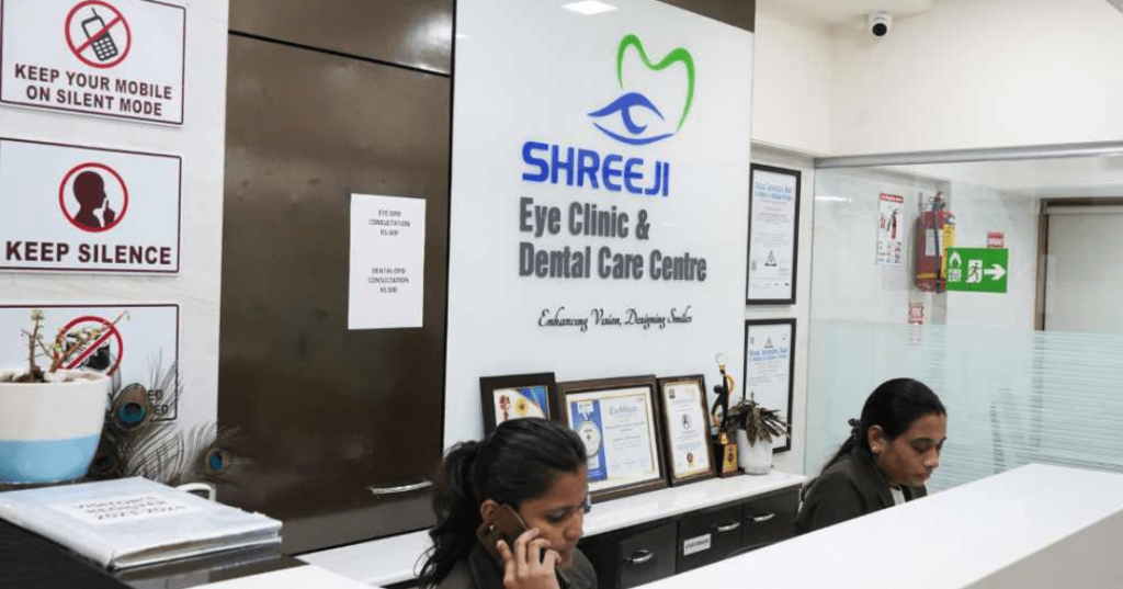 Shreeji Eye Clinic & Dental Care Centre Tops Times Health Survey 2023 in “Emerging Clinics” 