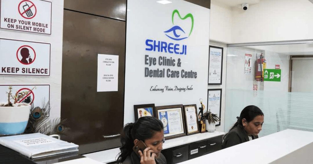 Shreeji Eye Clinic & Dental Care Centre Tops Times Health Survey 2023 in "Emerging Clinics"